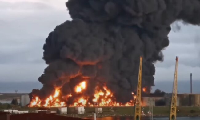 Крим, вибухи, пожежа