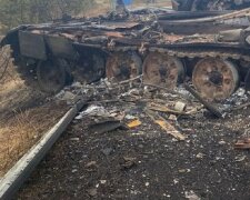 «Покришили ворога»: ЗСУ показали знищену техніку окупантів недалеко від Києва
