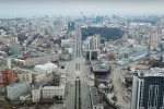 Как выглядел Киев с высоты птичьего полета 63 года назад: захватывающее фото