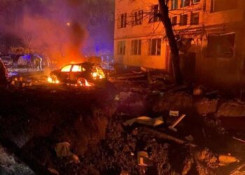 ракетна атака, пожежа