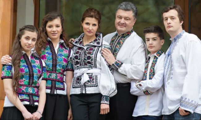 порошенко семья