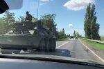 Россия завезла опасный груз в Крым, кадры: "Зашла колонна бронетехники и..."