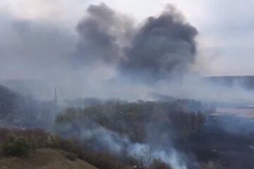 Новый масштабный пожар подбирается к Киеву, на помощь поднята техника: "уничтожено три..."