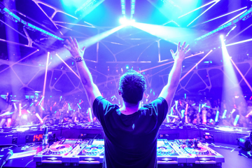 диджей, танцы