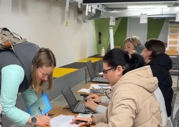 Гуманітарна допомога для пенсіонерів у Києві