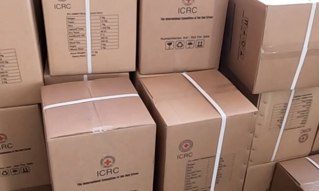 Гуманітарна допомога для пенсіонерів у Харківській області