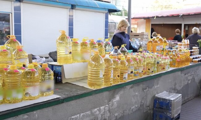 Дефицит растительного масла в Киевской области