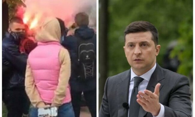 Бунт спалахнув після прес-конференції Зеленського, в хід пішли димові шашки: що відбувається
