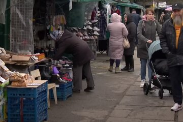 київ, українці, осінь, базар