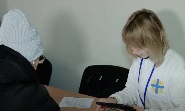 Безкоштовні продукти для ВПО в Полтавській області