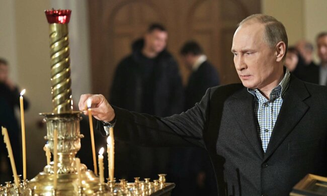 Путин, церковь