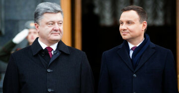 Петр Порошенко и президент Польши Анджей Дуда