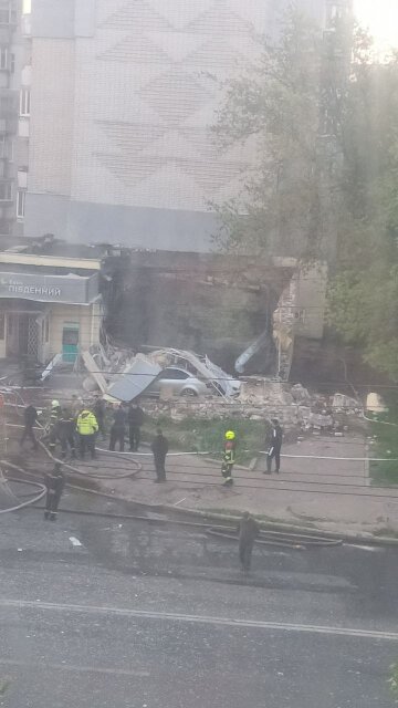 взрыв в центре Чернигова