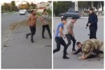 Ветерана АТО жестоко избили на остановке, появилось видео: ждал маршрутку и никого не трогал