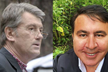 Змарнілий Ющенко на фото з Саакашвілі стривожив українців: "Ніяк не оговтається від полонія"