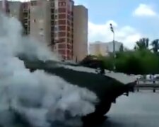 Головна гордість армії РФ загорілася під час параду в Москві, відео: "Не має аналогів у світі"