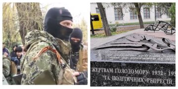 Оккупанты снесли в Мариуполе памятник жертвам Голодомора: "не стоит раздражать души"