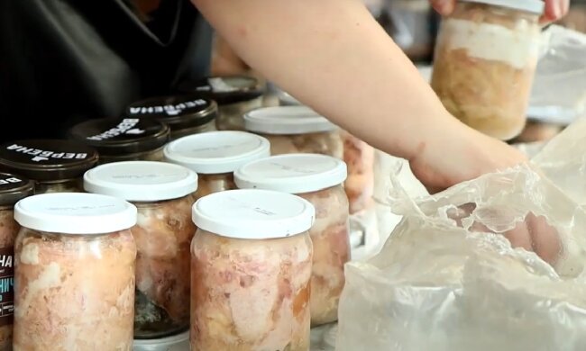 Бесплатные продукты для ВПЛ и пенсионеров в Сумской области