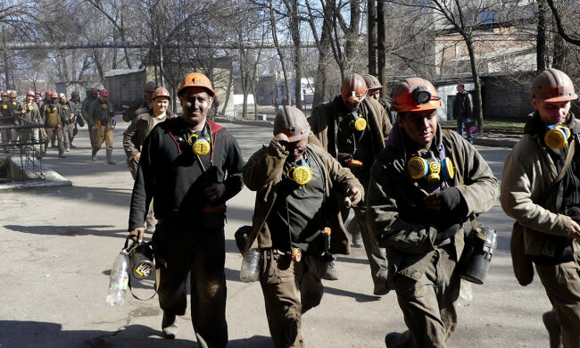 шахтеры, ДНР