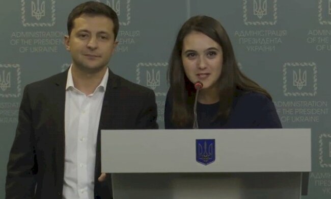 Юлия Мендель, Владимир Зеленский