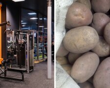 Харків'янин з мішком картоплі прославився в мережі відео: замість спортзалу на карантині