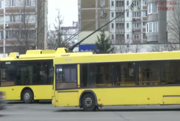 Новий графік тролейбусів у Києві