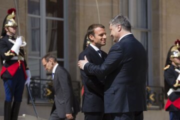 порошенко и макрон