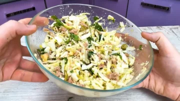 капуста, пекинская капуста, салат з капусти