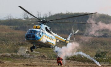 вертолет Ми-8 Украина МЧС ГосЧС