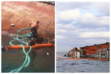 "Пятно на семь километров": масштабное ЧП с танкером "Делфи" в Одессе