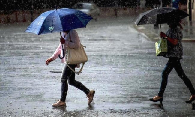 погода, дождь, зонт