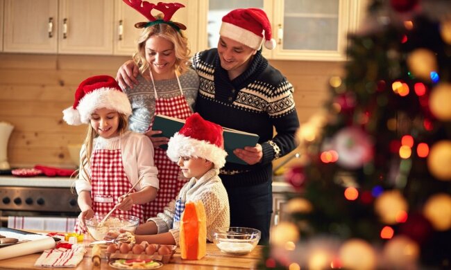 Новий рік, родина