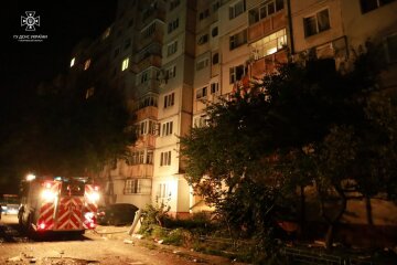 Взрыв в жилом доме в Полтаве