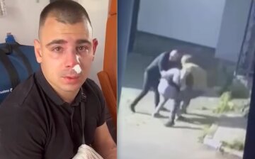 Нардепи Дмитрук і Куницький жорстоко побили людину в Києві: довелося викликати швидку - відео