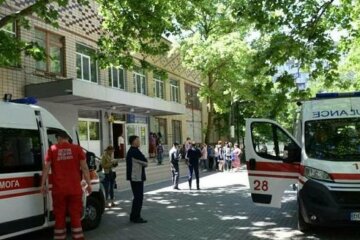 школа, Харьков, отравление газом