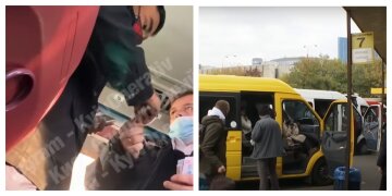 Обматюкав і намагався вигнати: водій автобуса накинувся на ветерана АТО, відео