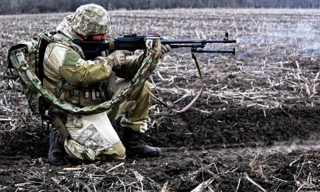 ВСУ, война, АТО, Донбасс, автомат