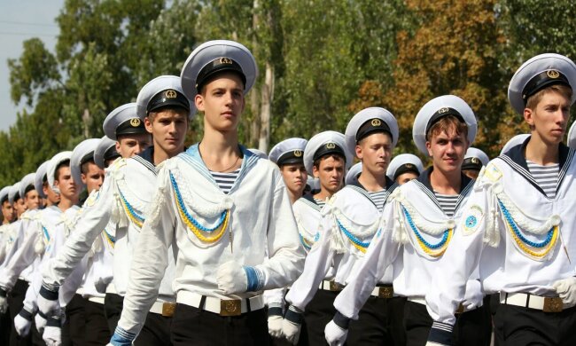 моряки, курсанты