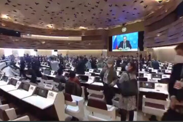 Дипломати вийшли із залу під час виступу Лаврова в Женеві, відео: "Росії вже ніхто не вірить"