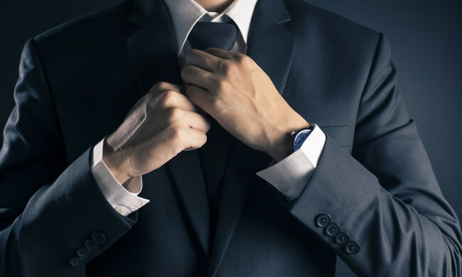 бизнесмен, галстук