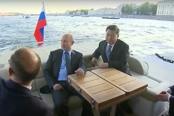 владимир путин и си цзиньпин