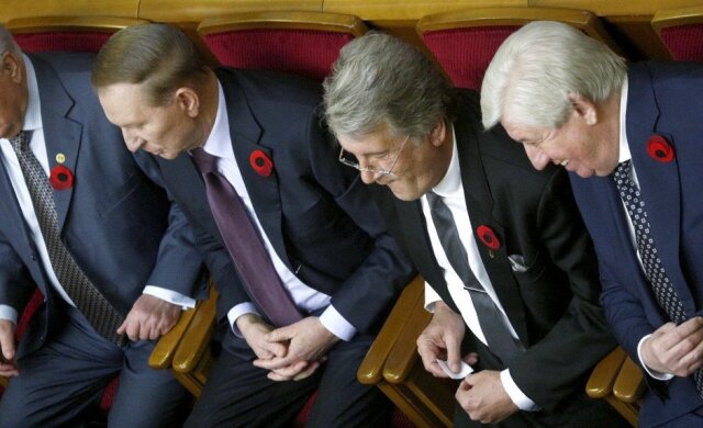 президенты Украины, Ющенко, Кучма, Кравчук