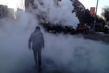 прорыв трубы