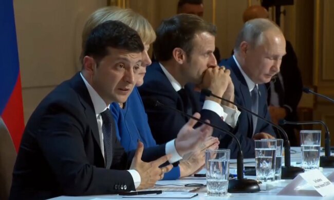 нормандская встреча, Владимир Зеленский и Владимир Путин