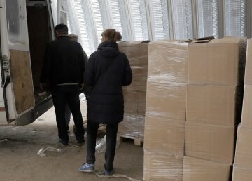 Гуманитарная помощь для пенсионеров в Одесской области