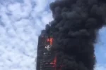 Могут быть сотни жертв: появились кадры изнутри пылающего "как спичка" небоскреба