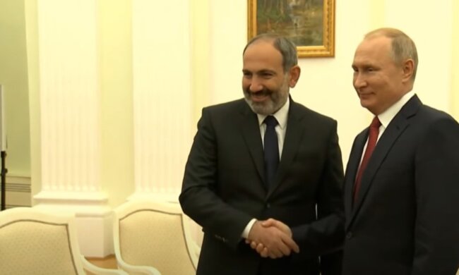 Никол Пашинян, Владимир Путин