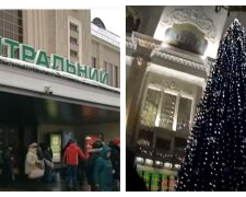 На київському вокзалі "не знайшли" ялинку: витратили 5 мільйонів, деталі скандалу