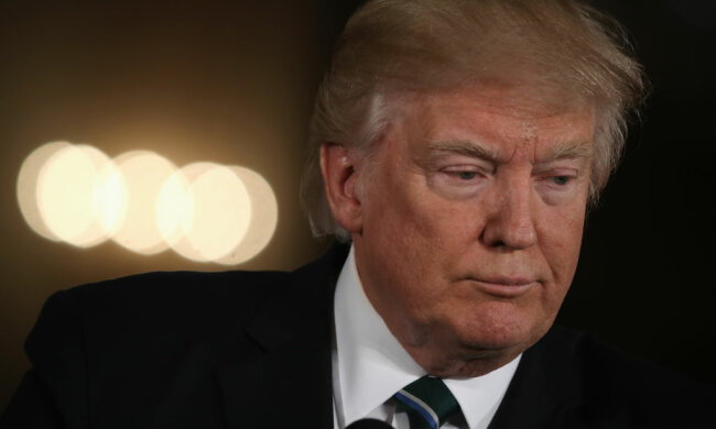 Donald Trump Holds Joint Press Conference With German Chancellor Angela Merkel