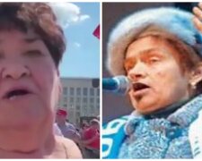 "Людмила Янукович" з'явилася в Мінську й накинулася на білорусів, відео з двійником: "Потрібно жорсткіше з..."